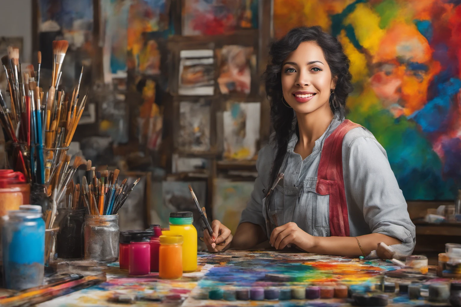 Artistic Self-Portrait – Portfolio Showcase