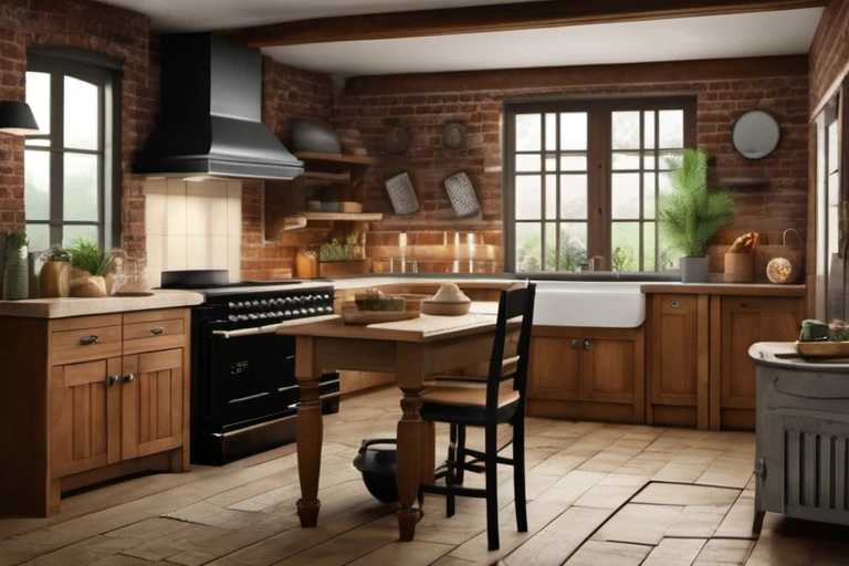 Country Kitchen Design – Rustic Charm