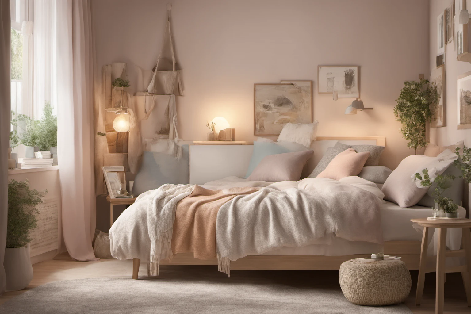 Cozy Small Bedroom Makeover – Before and After