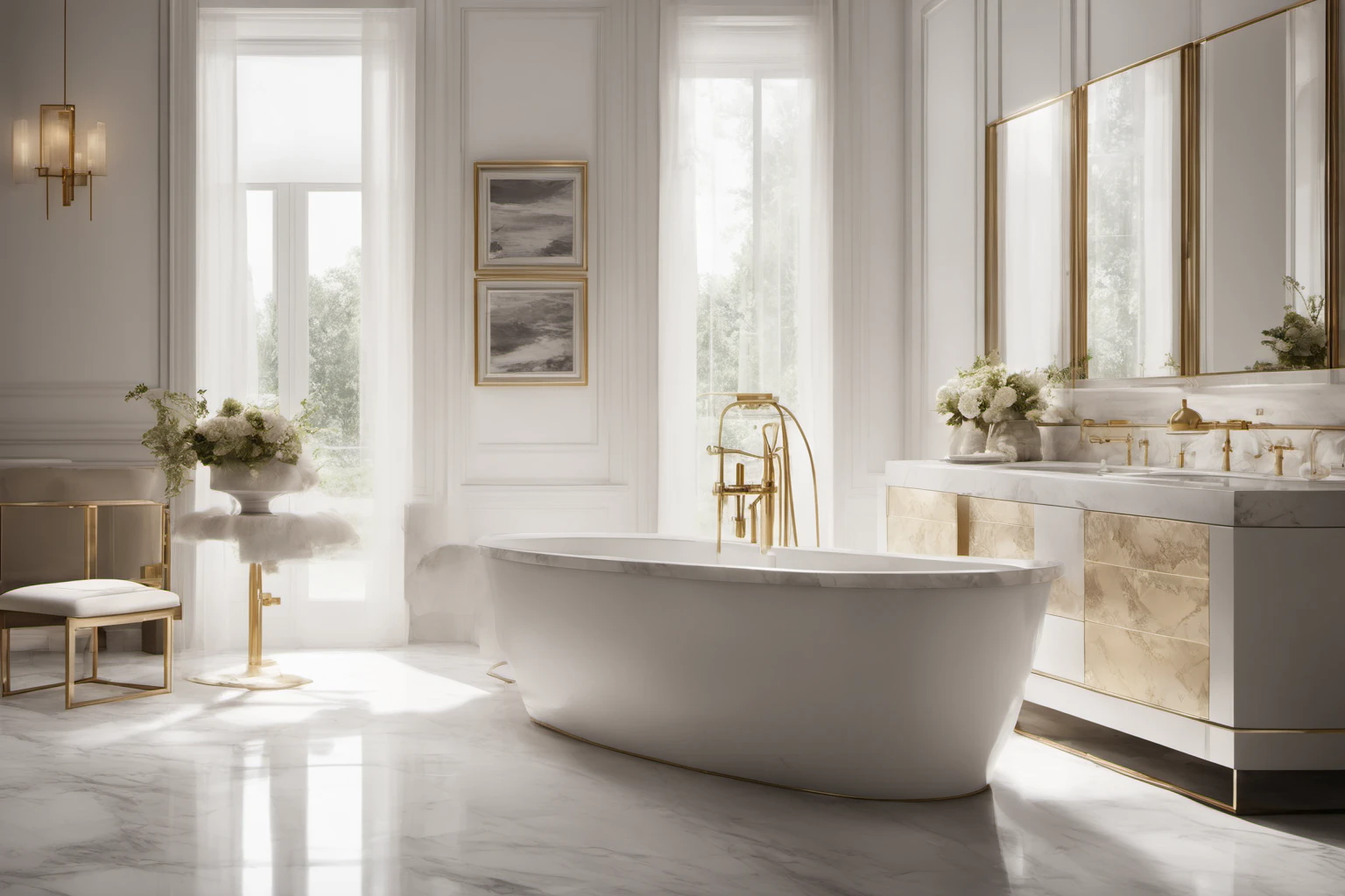 Luxury Bathroom Decor – Designer Showcase