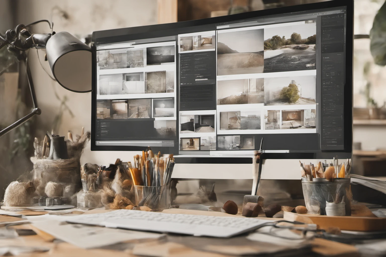 Soft Textured Backgrounds – Website Design