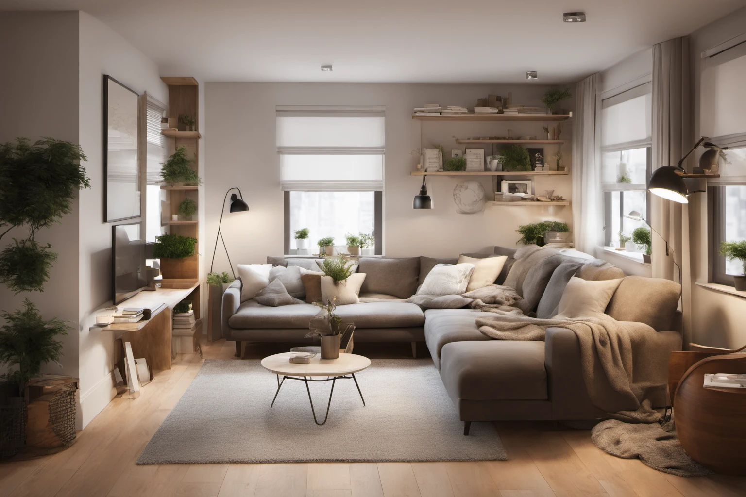 Small Apartment Transformation – Contemporary Renovation