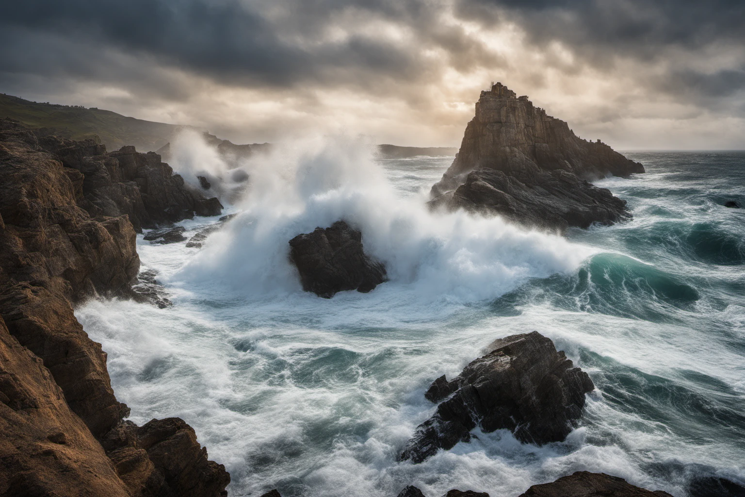 Beach Waves Crashing – Coastal Lifestyle Imagery
