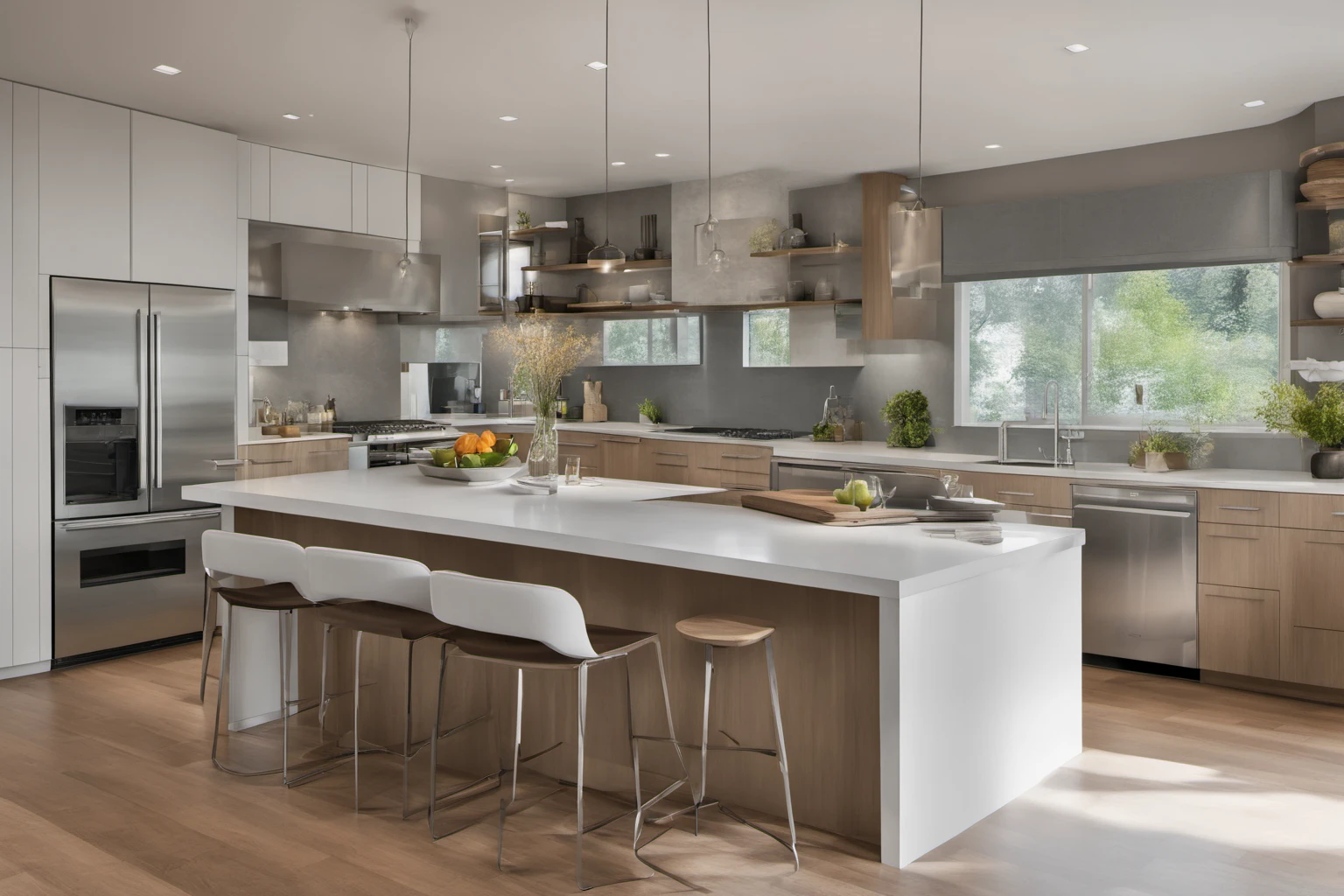 Open Plan Kitchen Design – Contemporary Home Interiors