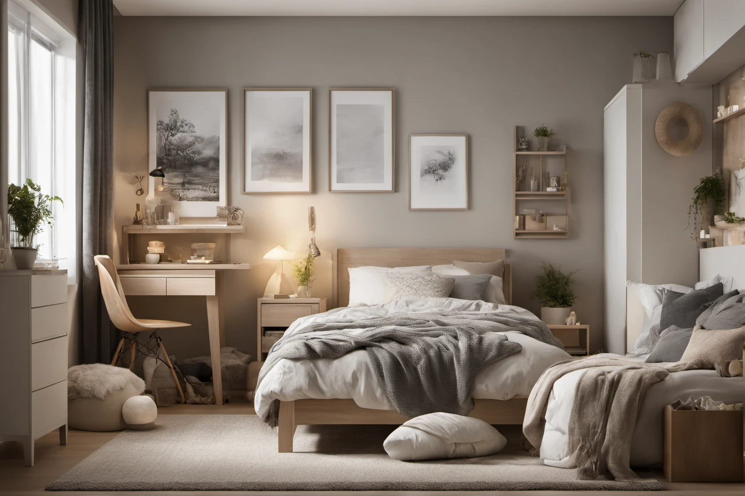 Small Bedroom Furniture Solutions – Compact Space Design