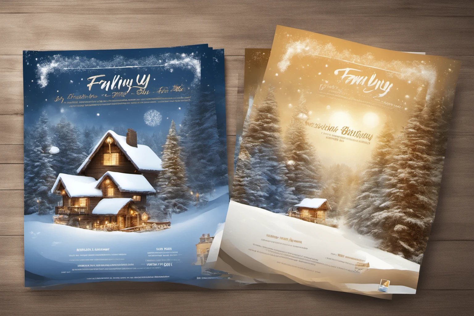 Winter Wonderland – Holiday Promotion Flyer