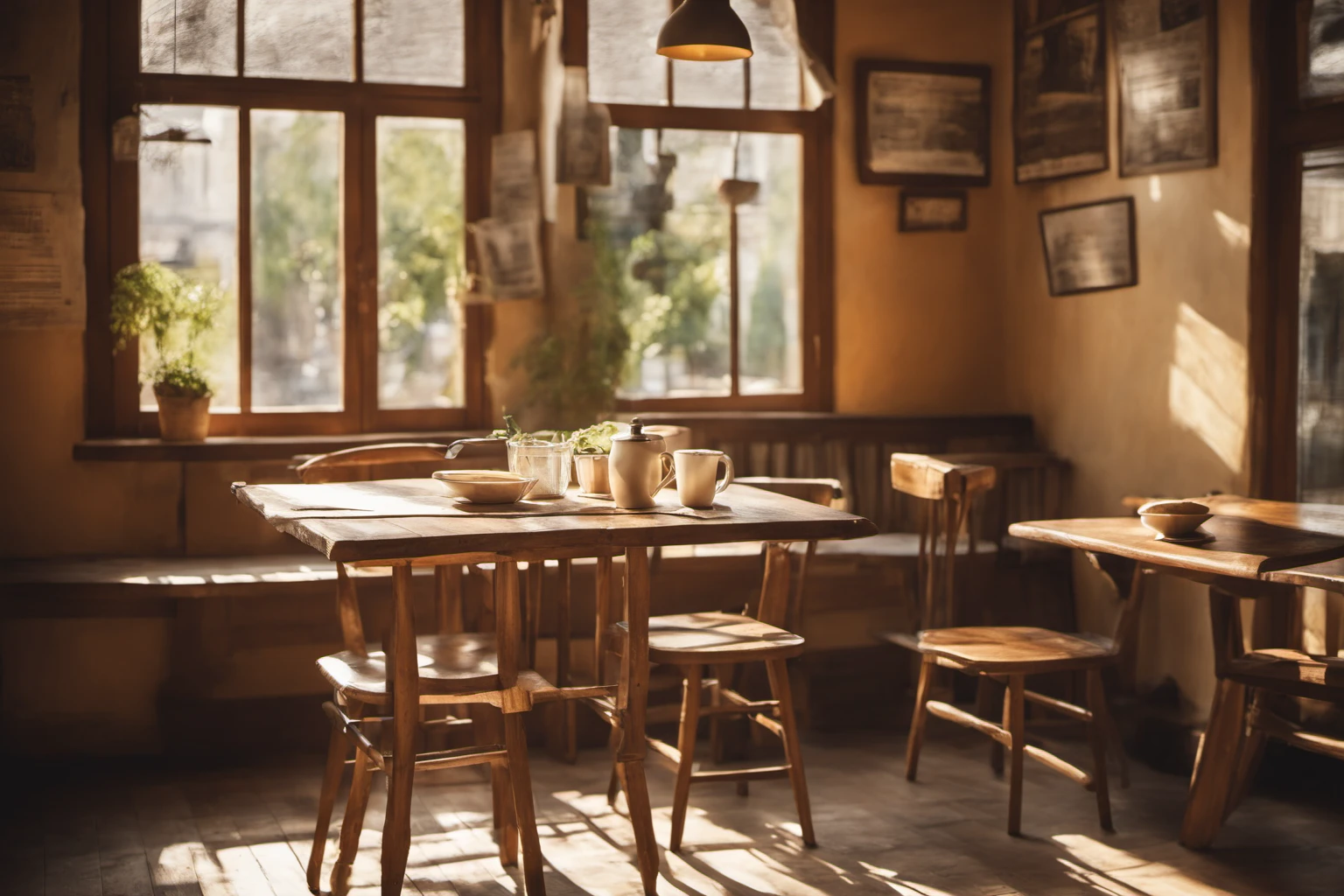 Crumpled Newspaper in Vintage Cafe – Lifestyle Blogging