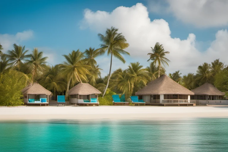 Tropical Island Beach – Vacation Promotion