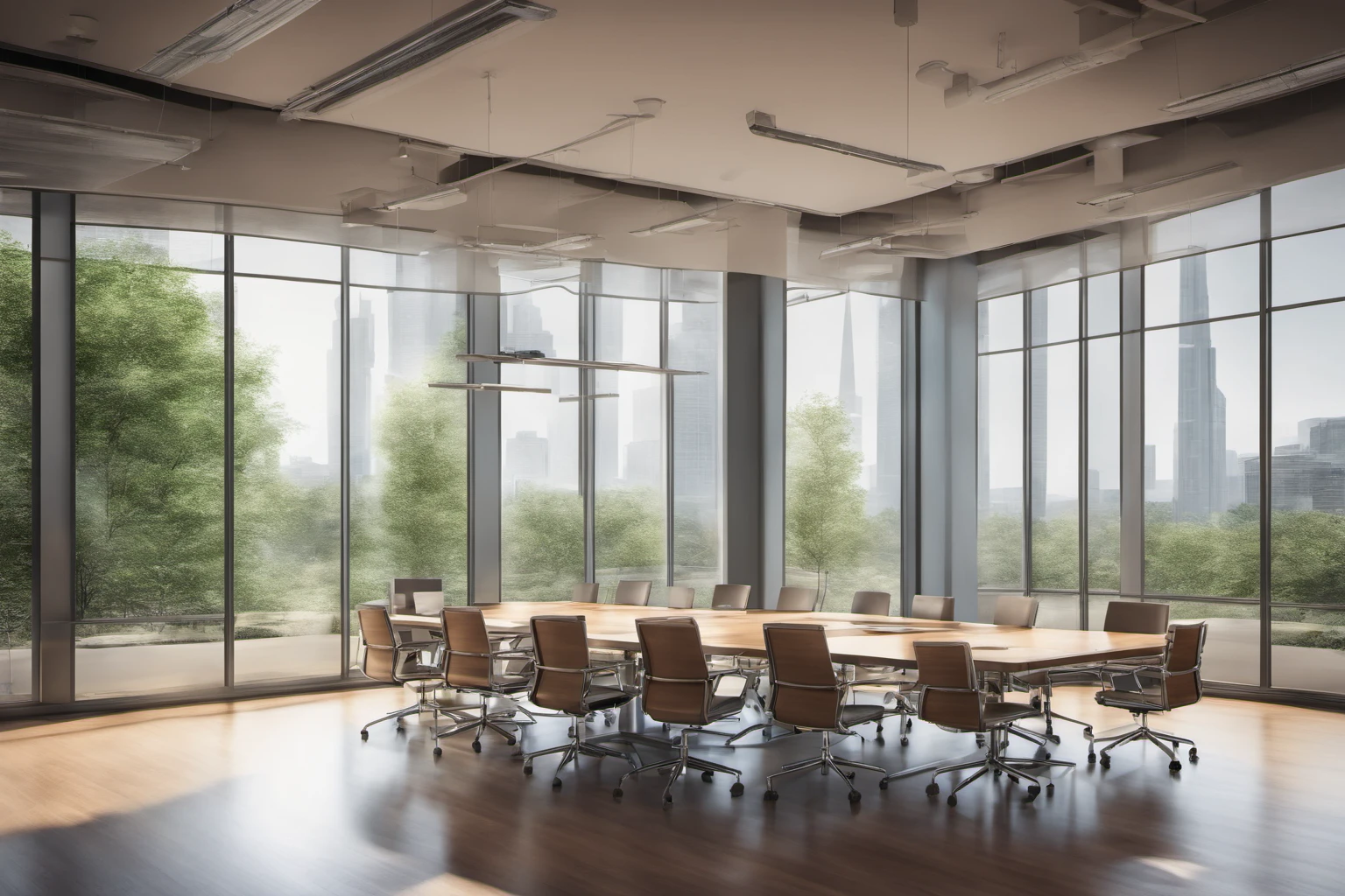 Corporate Meeting Room – Professional Background