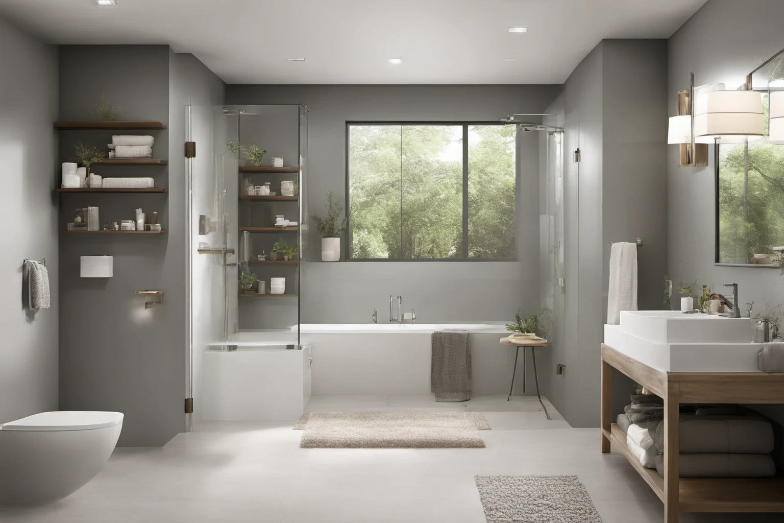 Modern Budget Bathroom Remodel – Interior Design