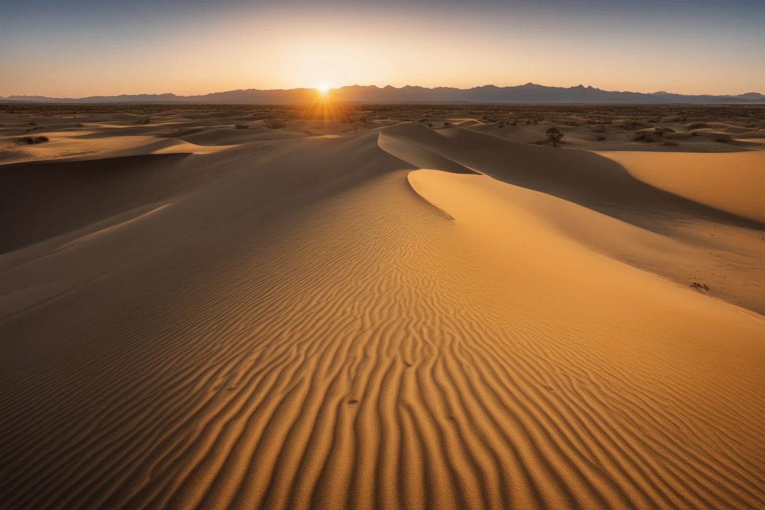 Sculpted Sand Dunes – Landscape Art