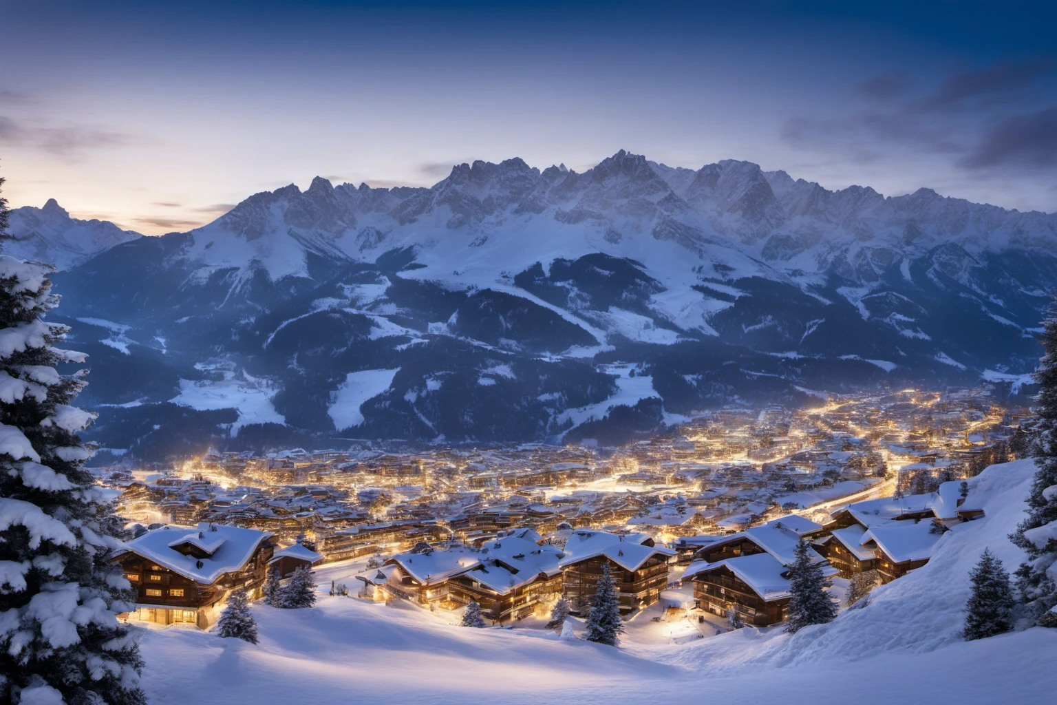 Ski Slopes of Courchevel – Winter Sports Photography