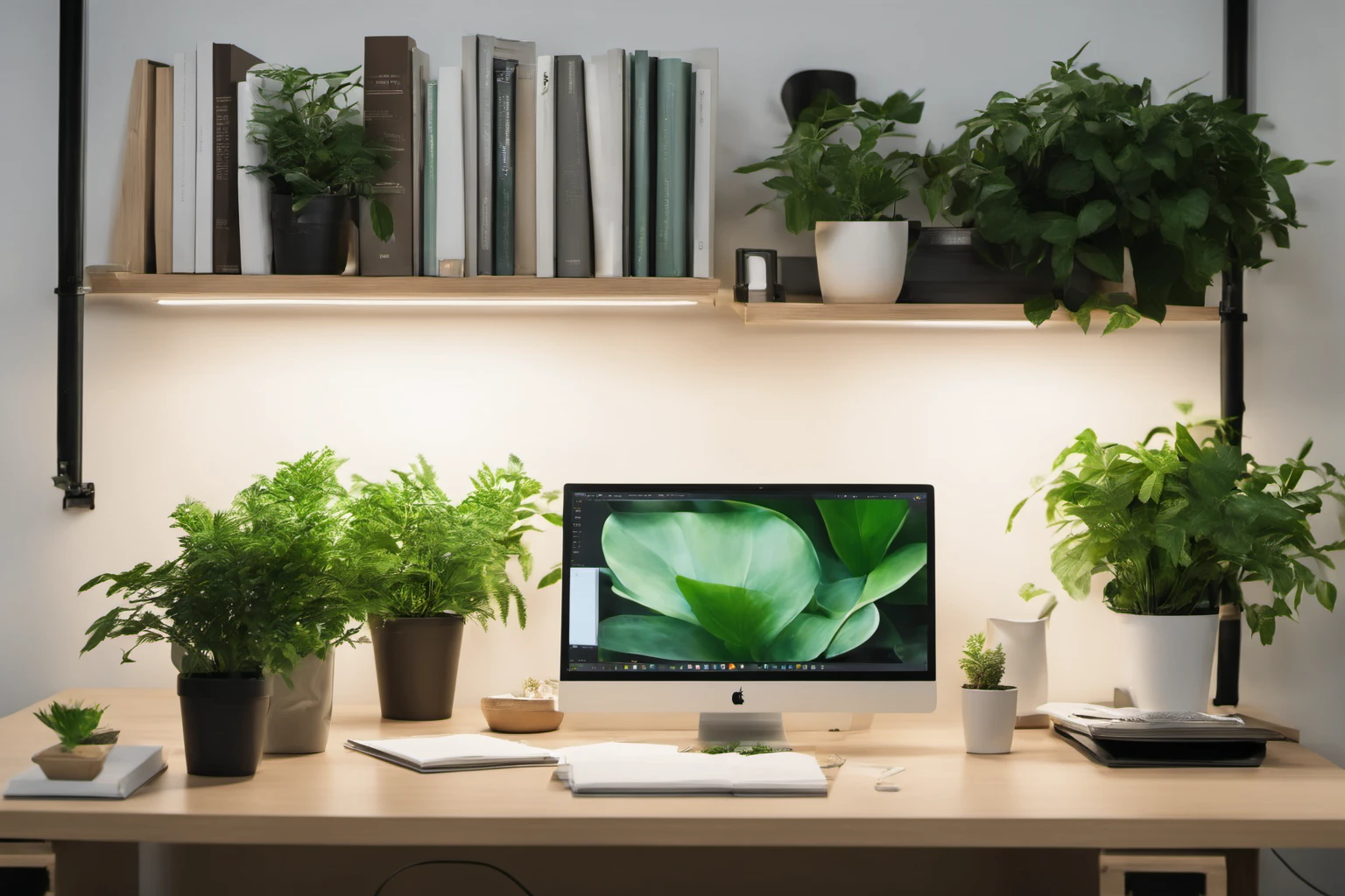 Modern Office Workspace – Contemporary Business Photography