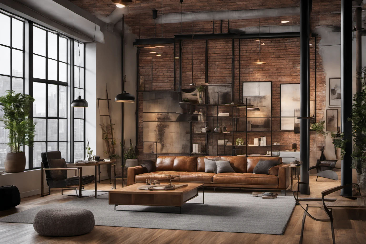 Modern Urban Loft – Interior Design Portfolio