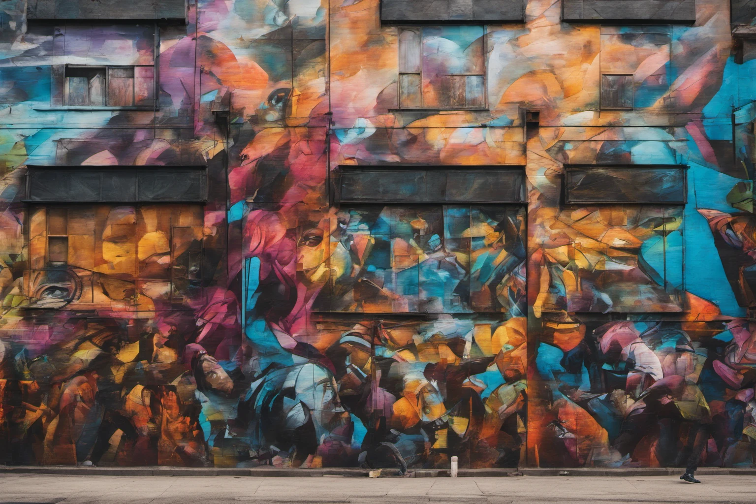 Street Art Graffiti Mural – Urban Photography