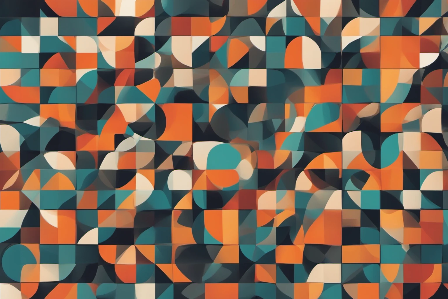 Abstract Geometric Shapes Background – Brand Identity