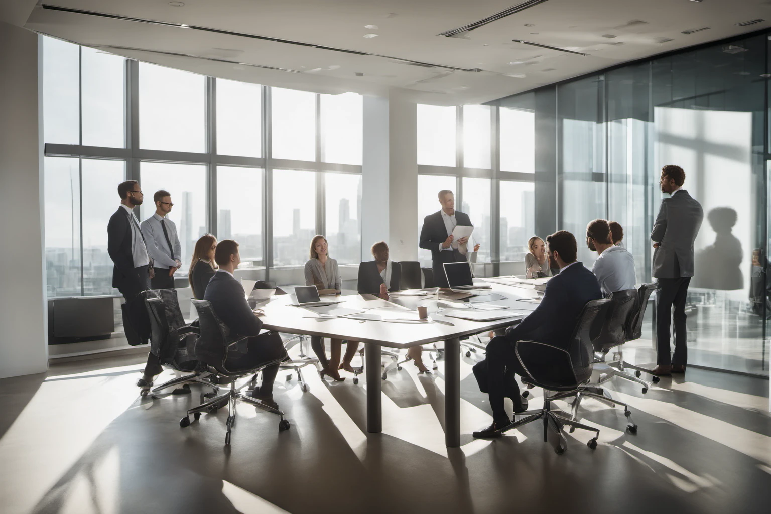 Team Meeting Conference Room – Professional Collaboration