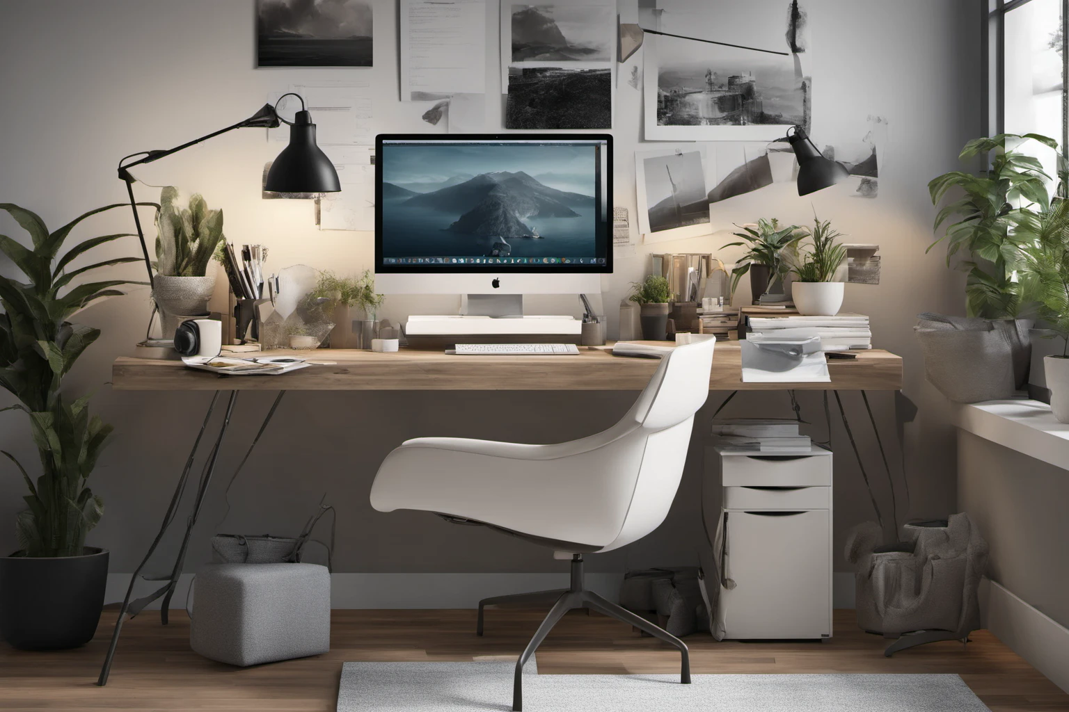 Modern Freelancer Workspace – Productivity Hub