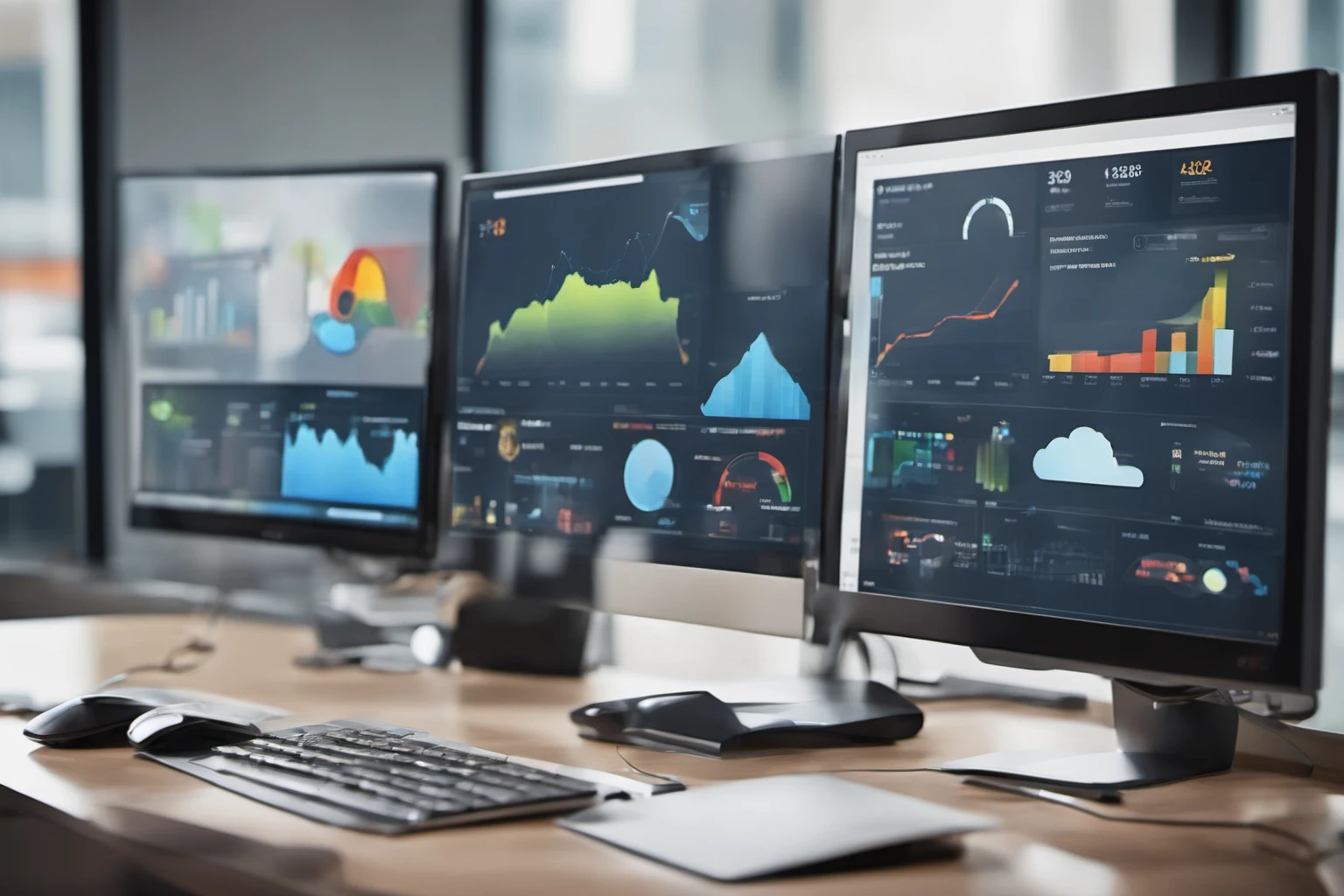 Cloud Computing Service Dashboard – Modern Workspace