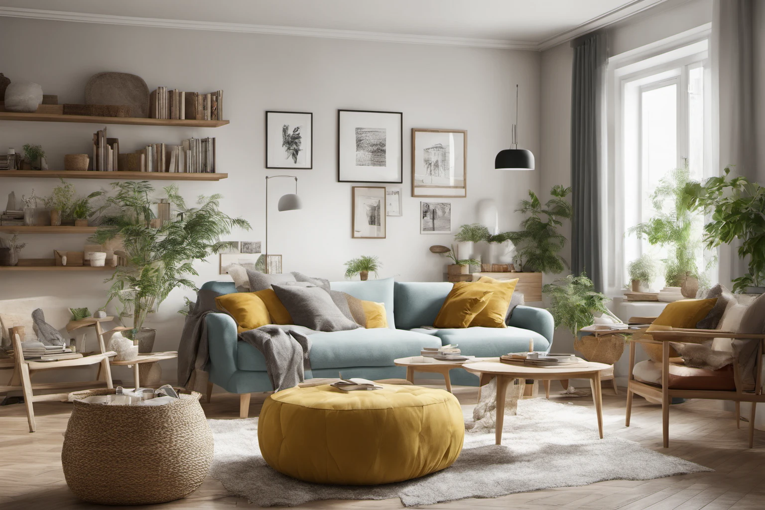 Small Apartment Styling – Living Room Makeover