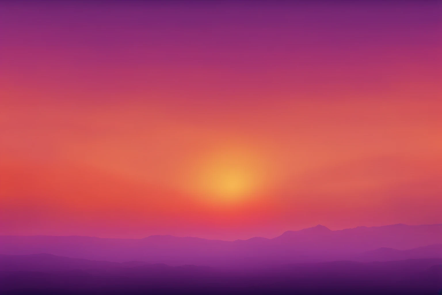 Sunset Sky Gradient – Background Design