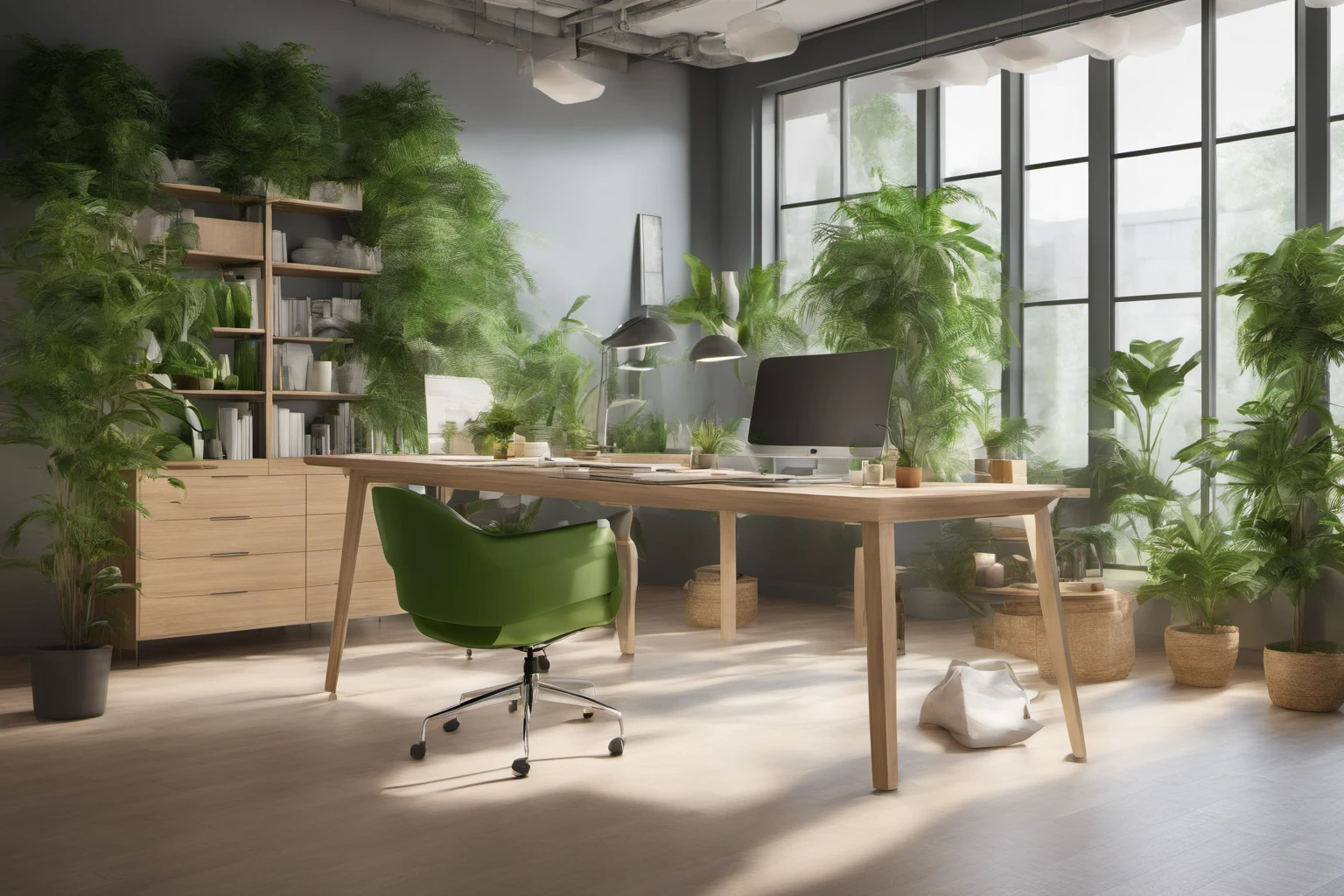 Sustainable Green Office – Corporate Branding