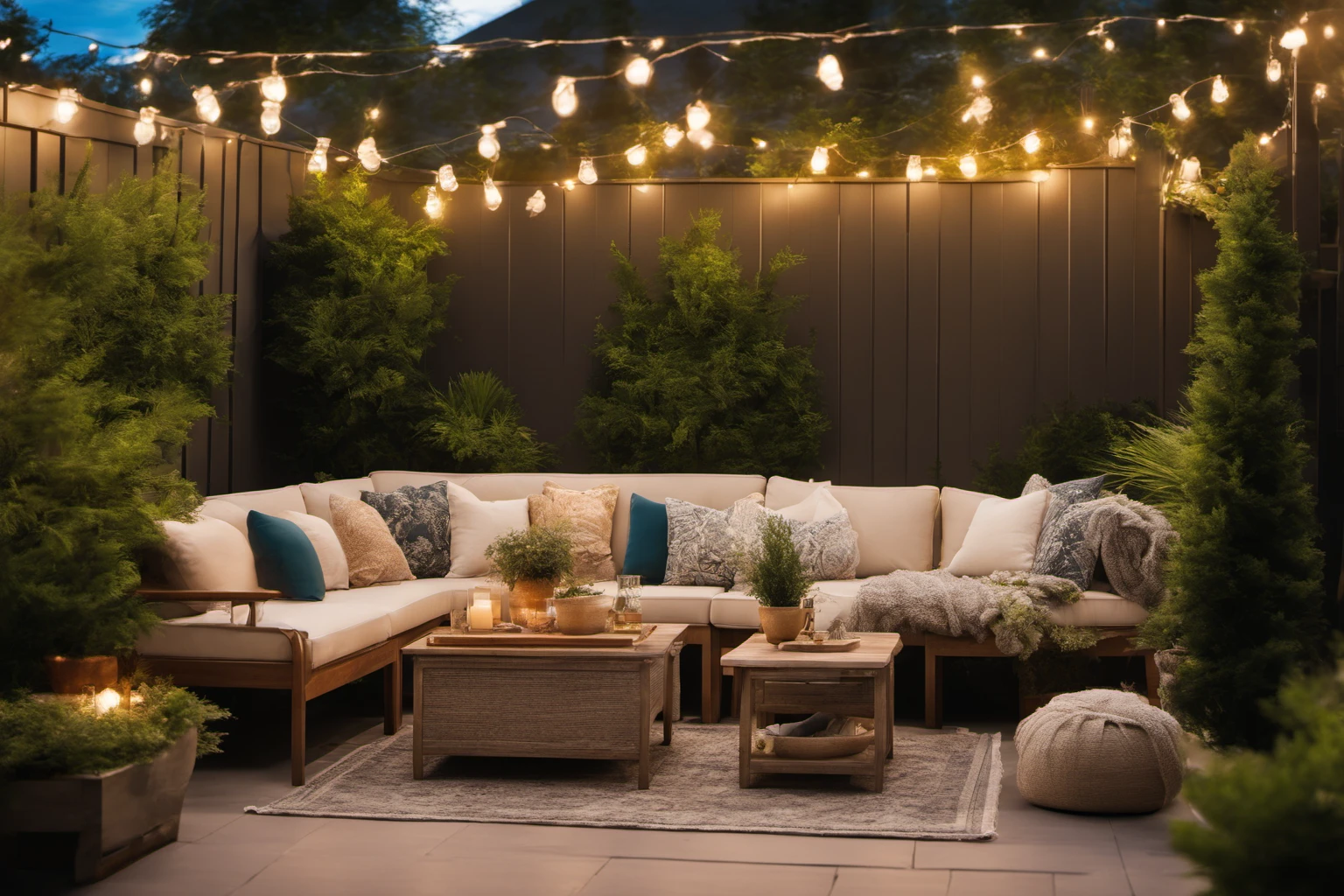 Outdoor Living Room Transformation – Before and After
