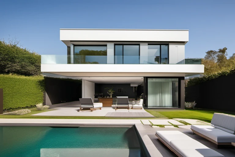 Modern House with Roof Gardens – Architectural Showcase