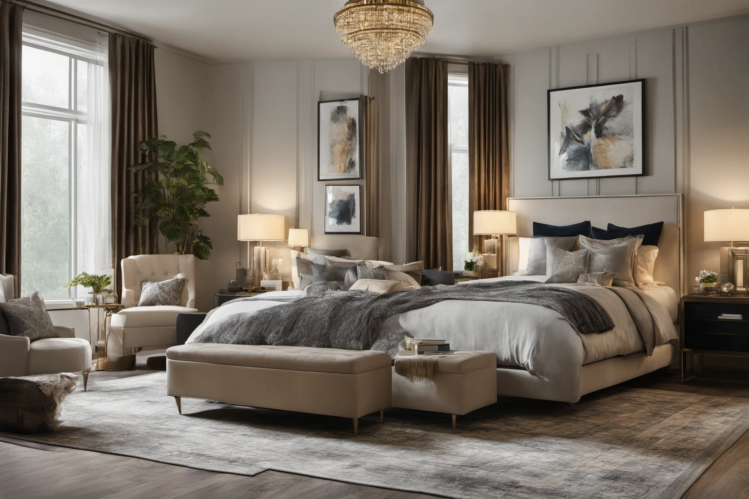 Luxurious Master Suite Upgrade – Interior Design
