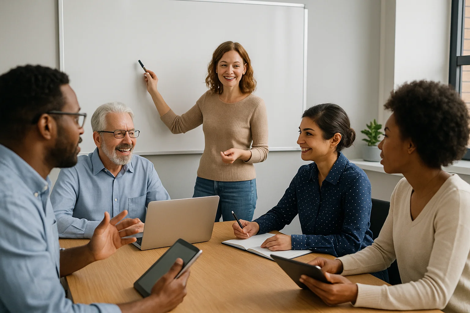 Evening Adult Learning Session