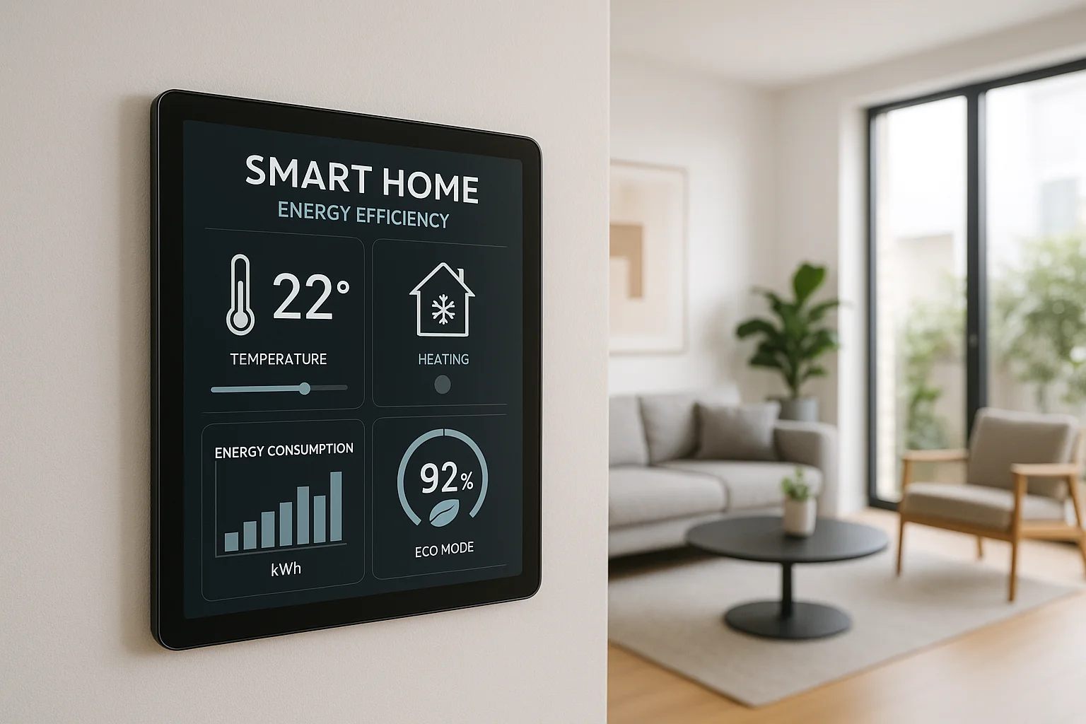 Energy Efficient Smart Home Control Panel