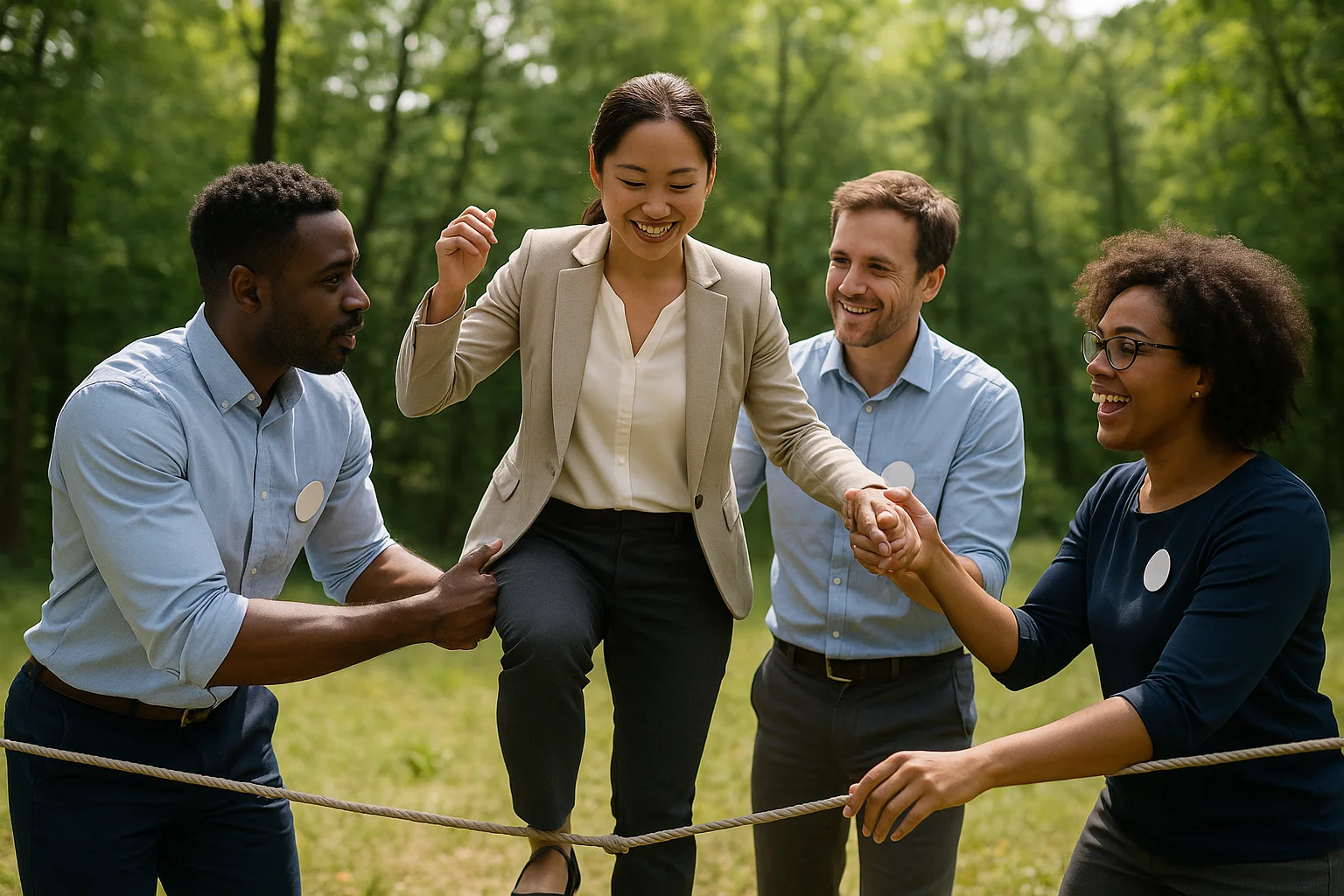 Outdoor Team Building Activity