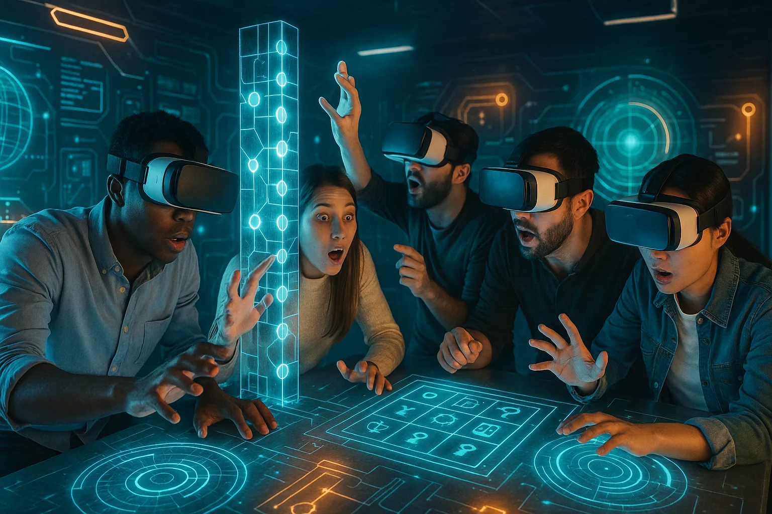 Virtual Reality Escape Room Adventure
