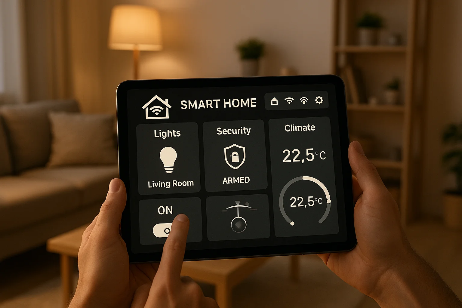 Smart Home Automation Dashboard