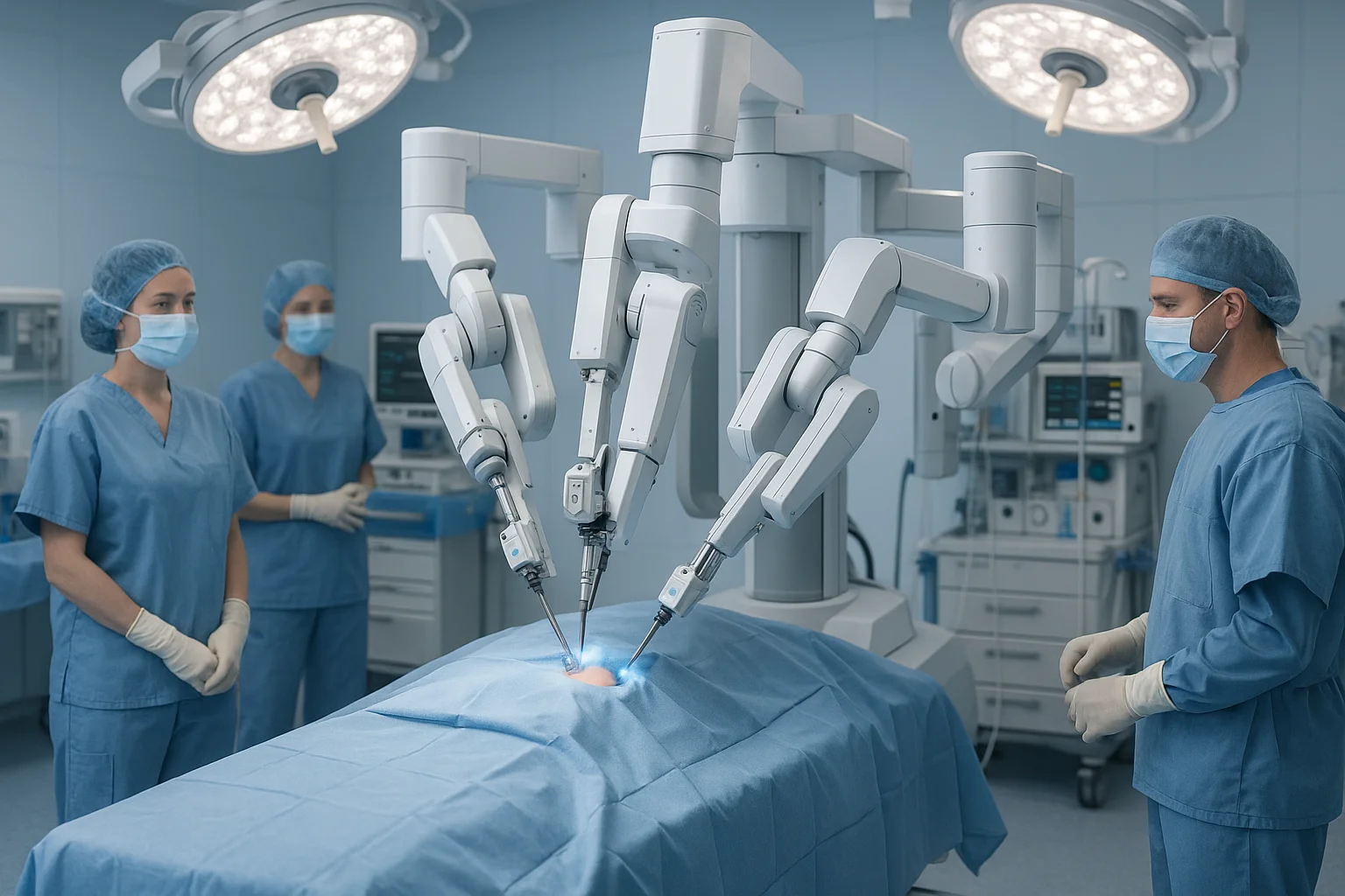 Advanced Surgical Robot in Operating Room