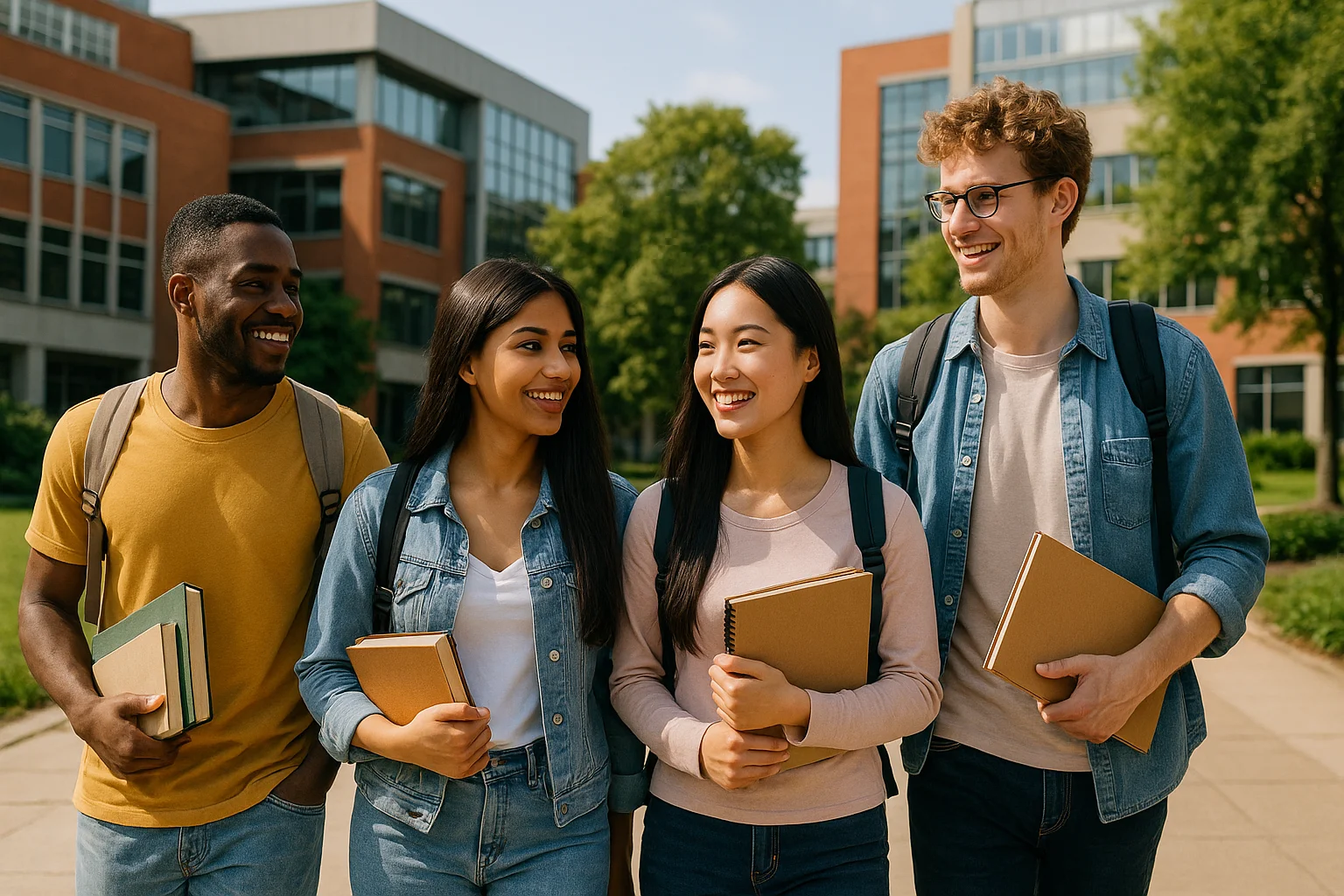 International Students on Campus