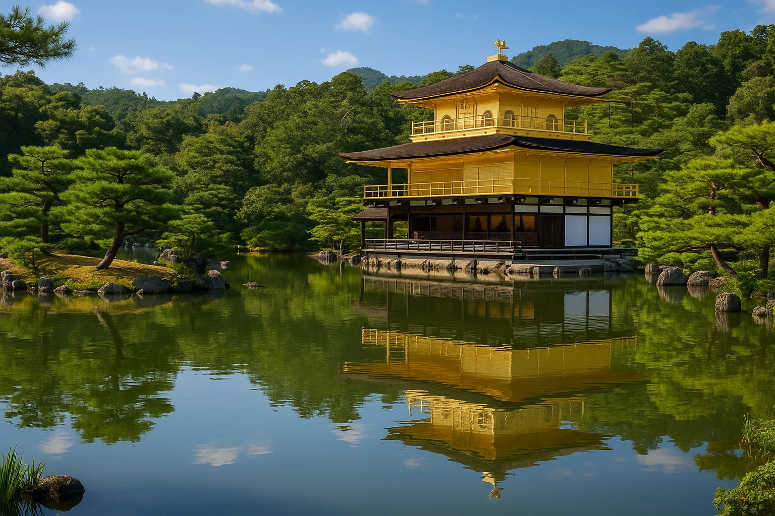 Kinkaku-ji Temple in Kyoto
