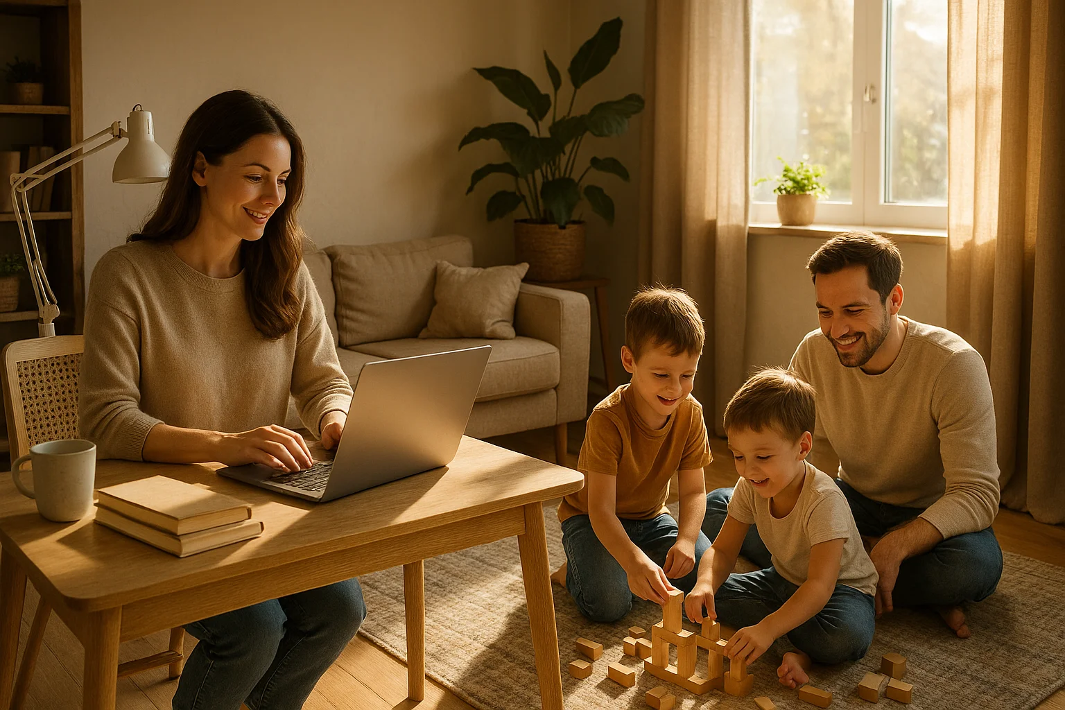 Balancing Work and Family at Home