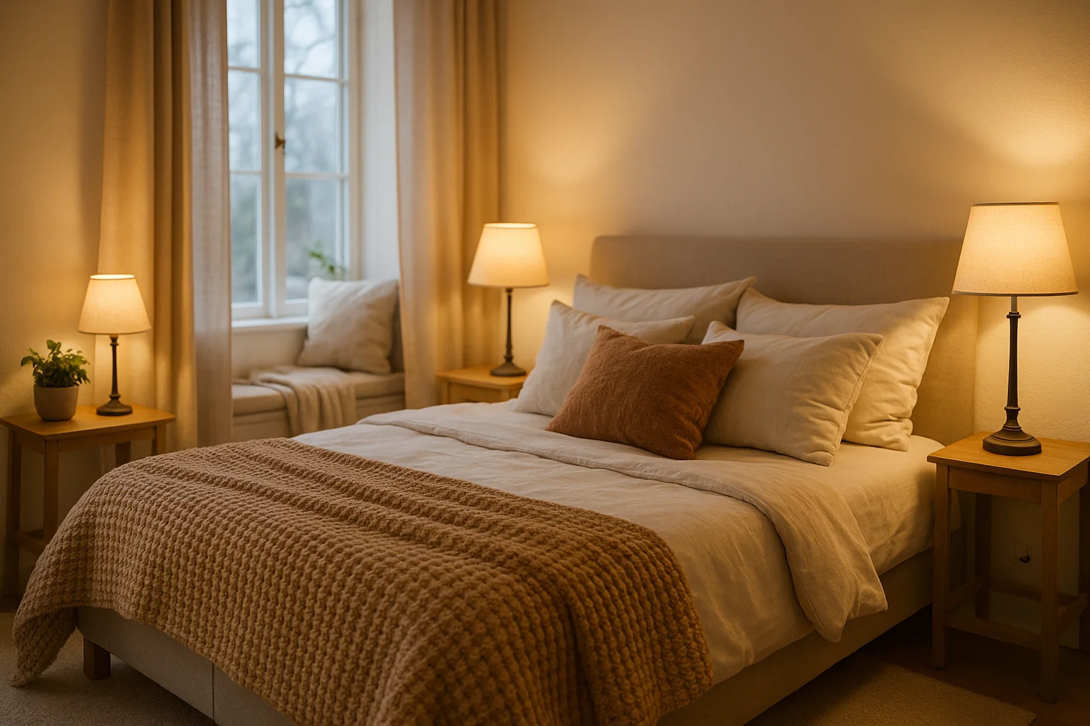 Warm and Inviting Bedroom