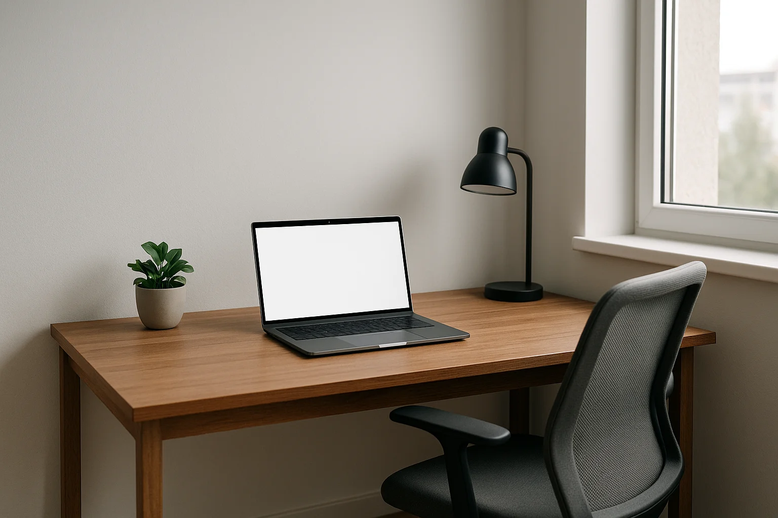 Modern Minimalist Home Office