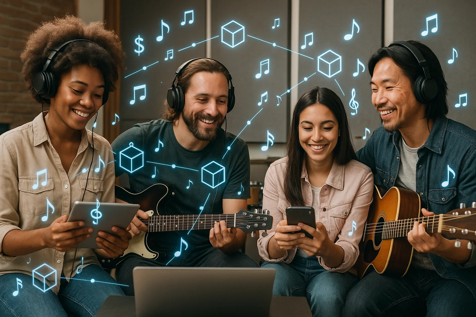 Blockchain Technology for Music