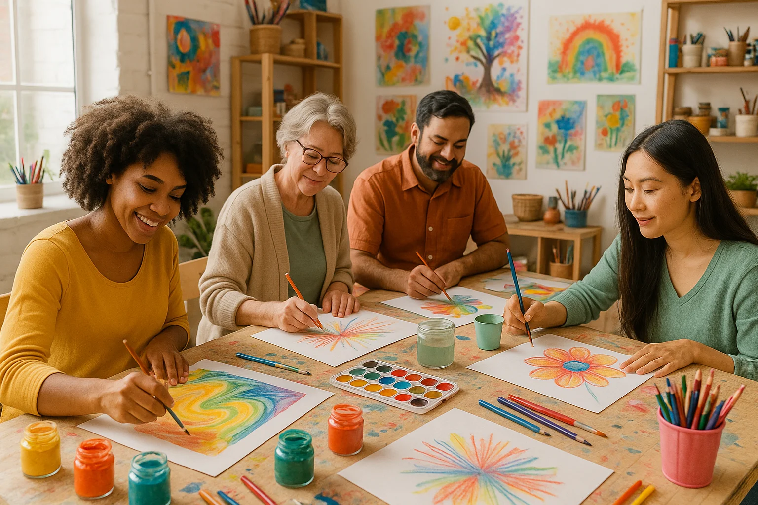 Creative Expression Through Colors