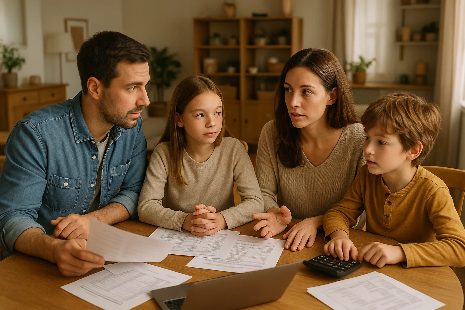 Family Budget Planning Session