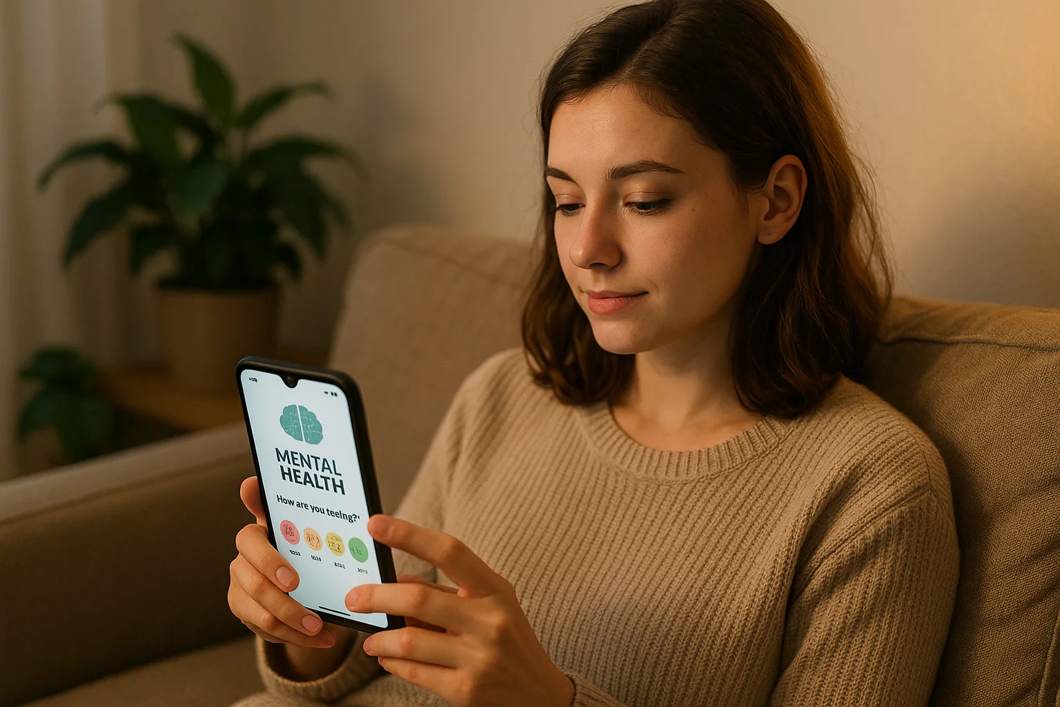 Using a Mental Health App