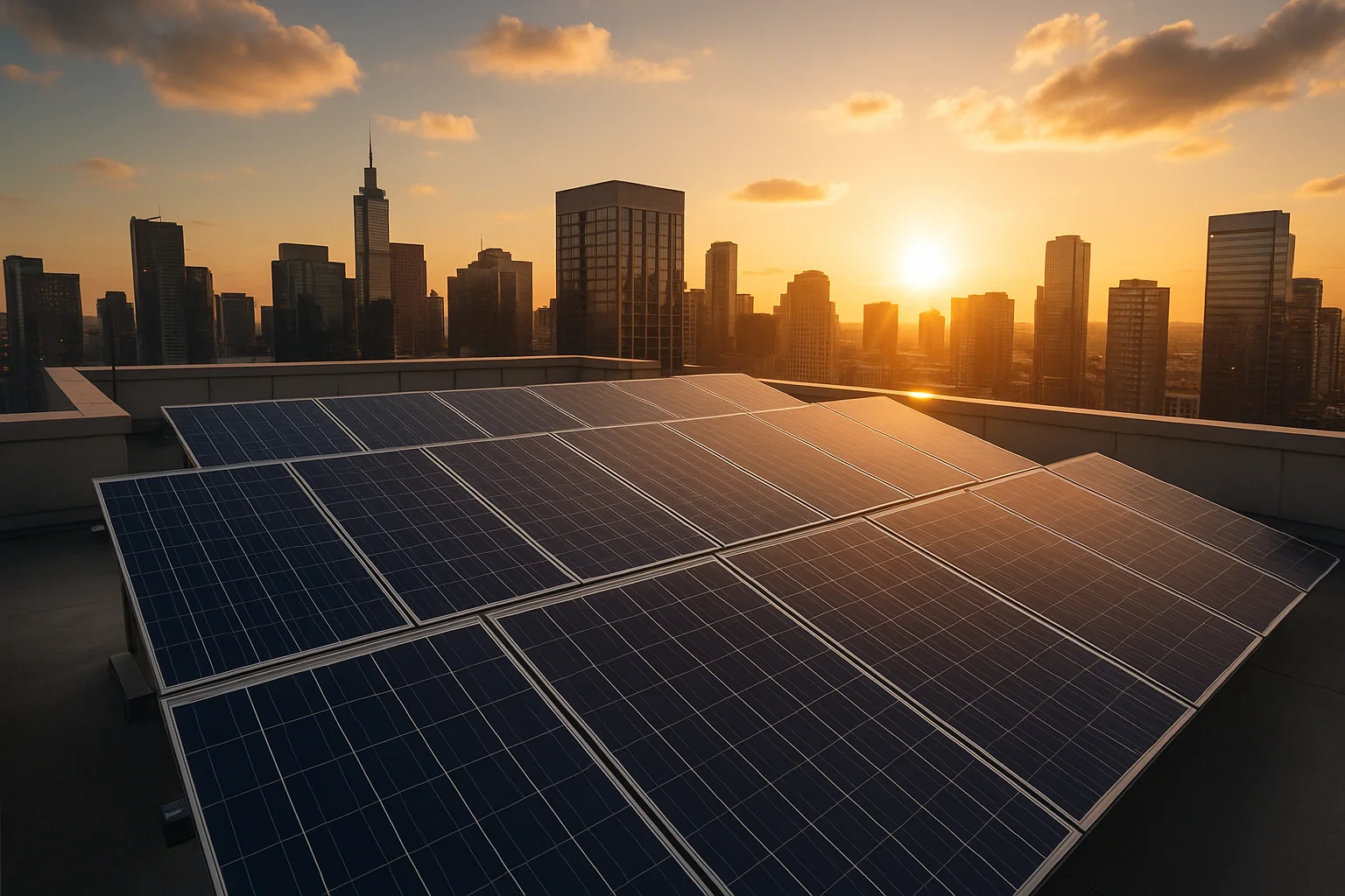 Solar Panels in Urban Settings