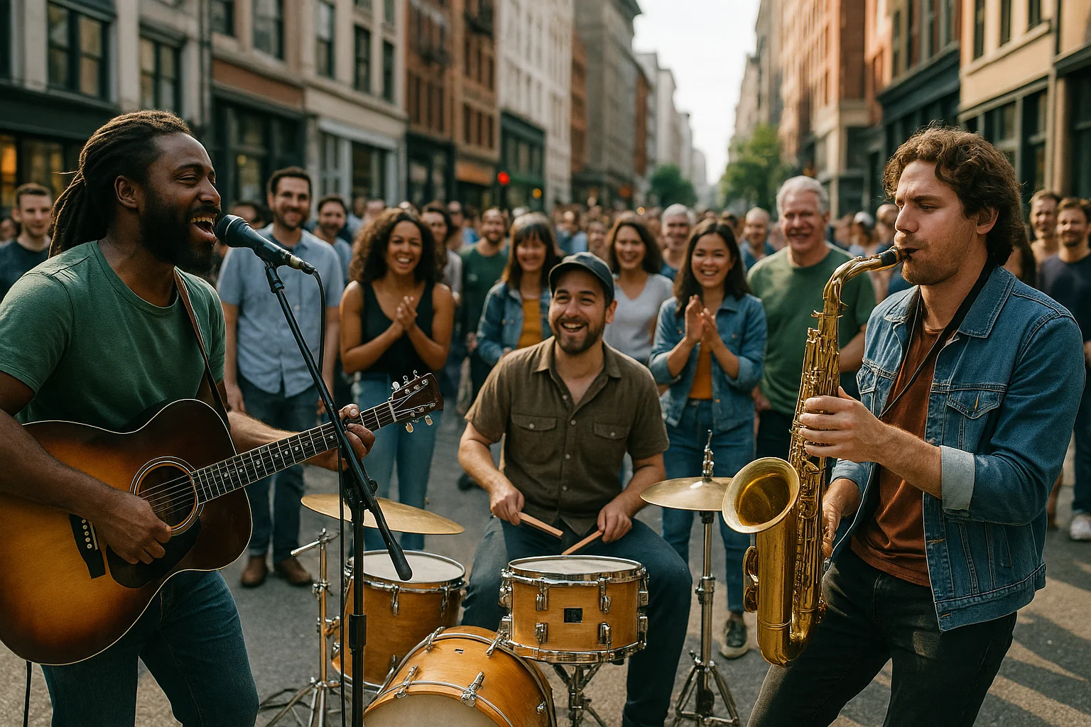 Lively Street Musicians
