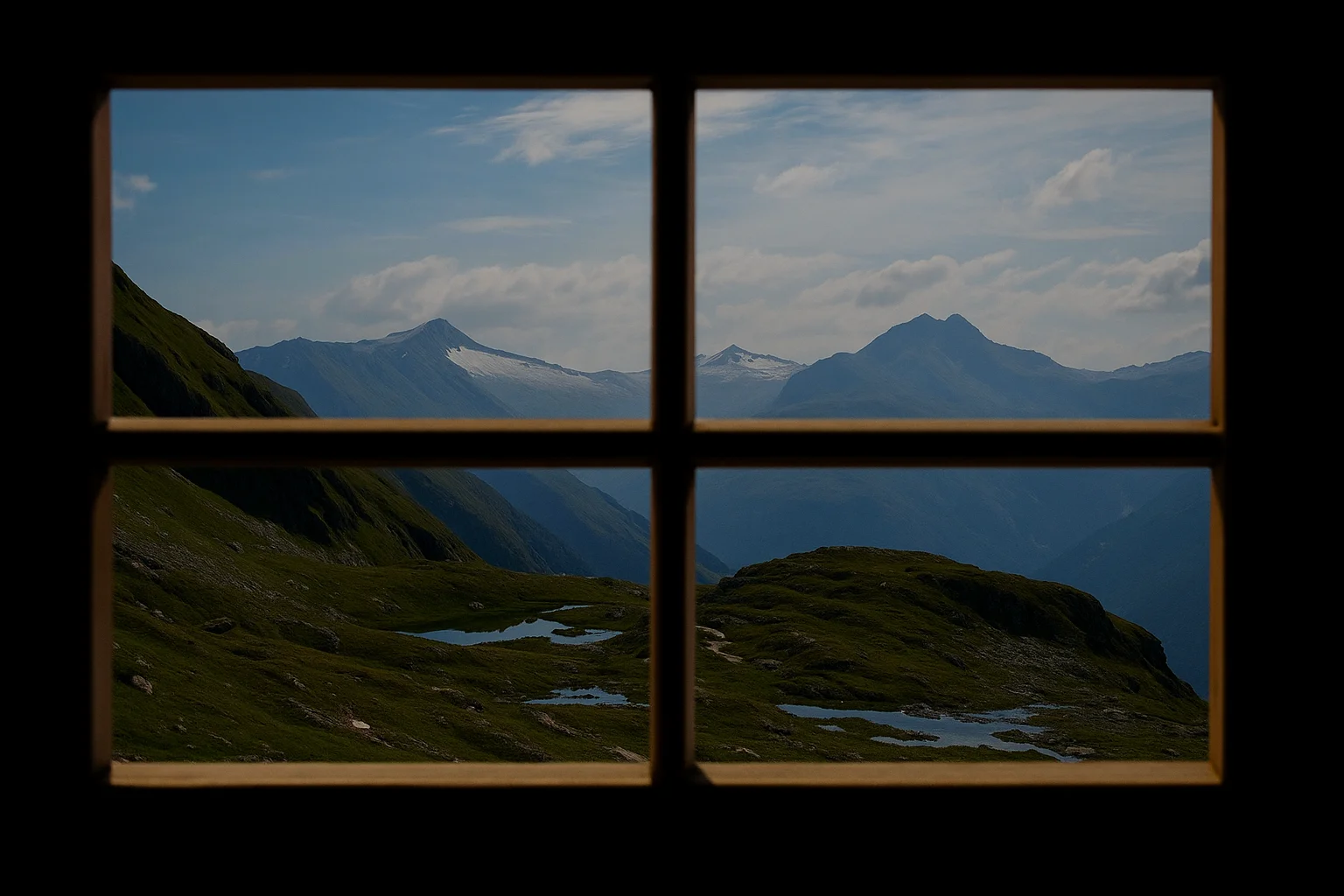 Mountain View from the Window