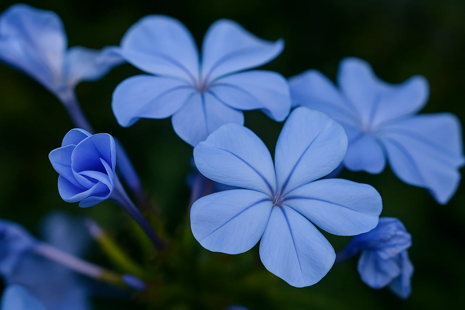 The Elegant Beauty of Blue Flowers