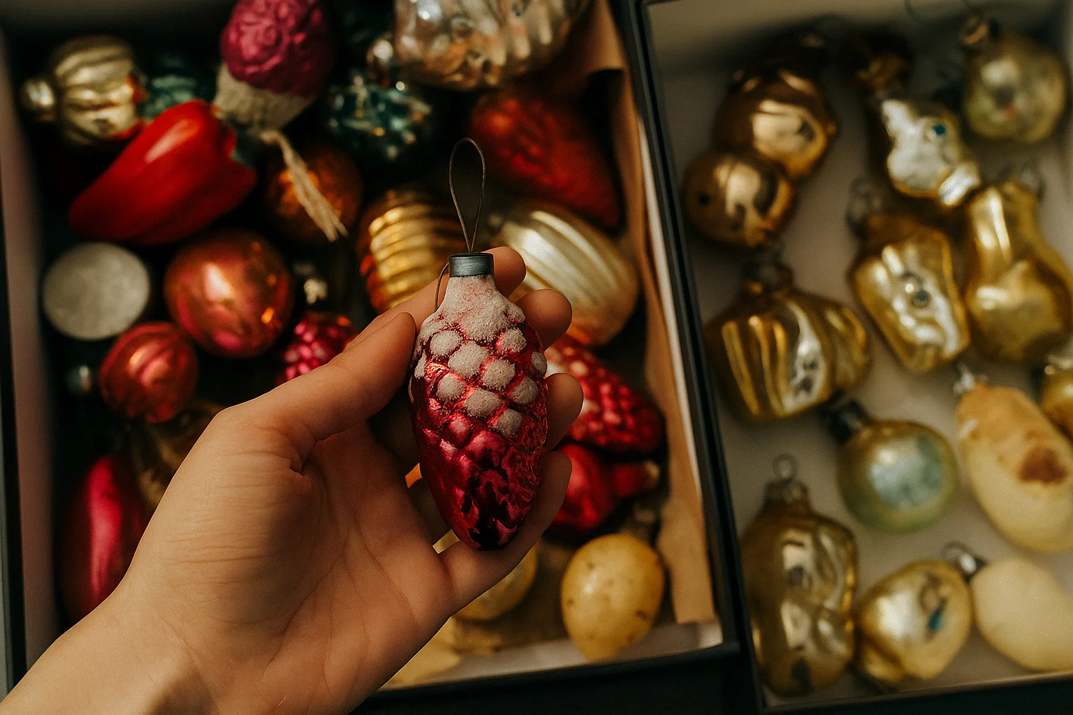 Handmade Vintage Christmas Ornaments